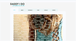 Desktop Screenshot of daddyido.com