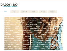 Tablet Screenshot of daddyido.com